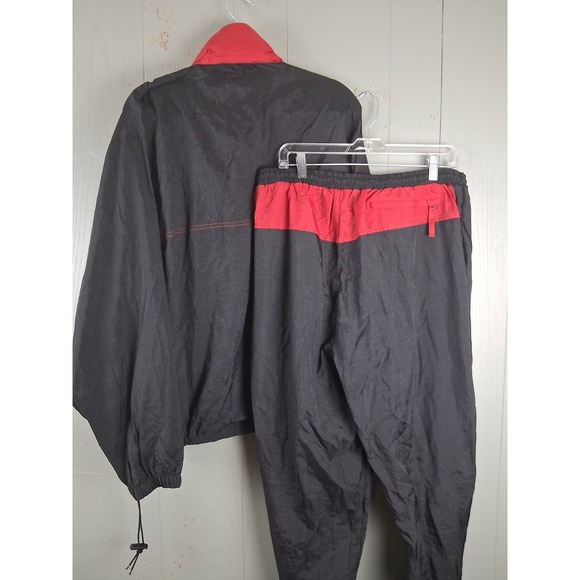 Vintage 90s Marlboro Gear '99 Nylon Windbreaker Track Suit L Brand New With Tags - Picture 4 of 12